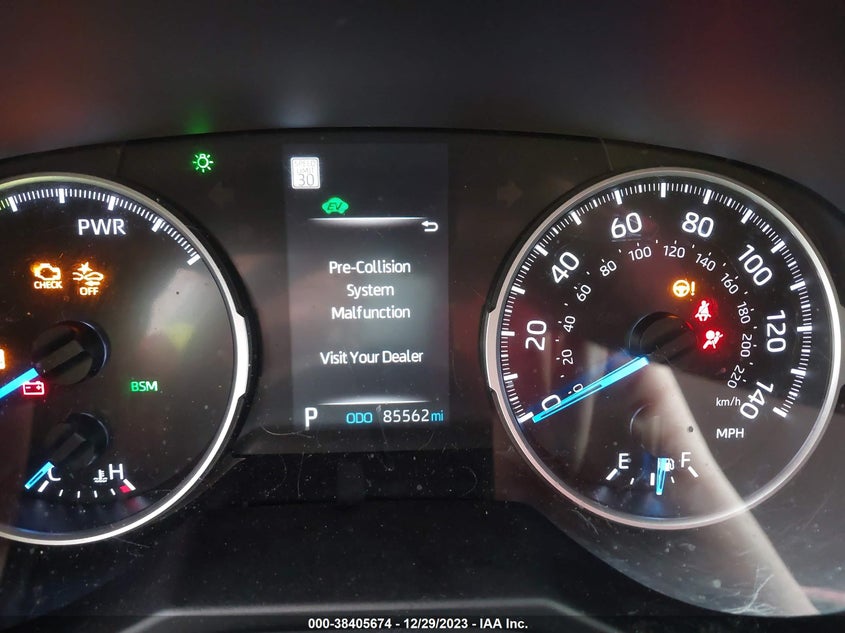 VIN 2T3MWRFV8KW046178 2019 TOYOTA RAV4 HYBRID LE