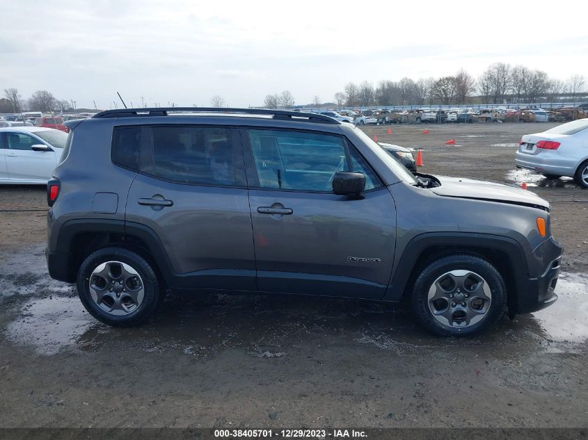 2017 JEEP RENEGADE SPORT FWD - ZACCJAAB4HPE68349