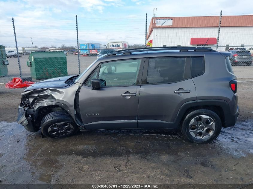 2017 JEEP RENEGADE SPORT FWD - ZACCJAAB4HPE68349
