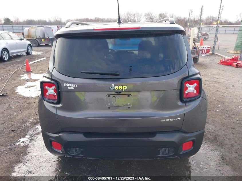 2017 JEEP RENEGADE SPORT FWD - ZACCJAAB4HPE68349