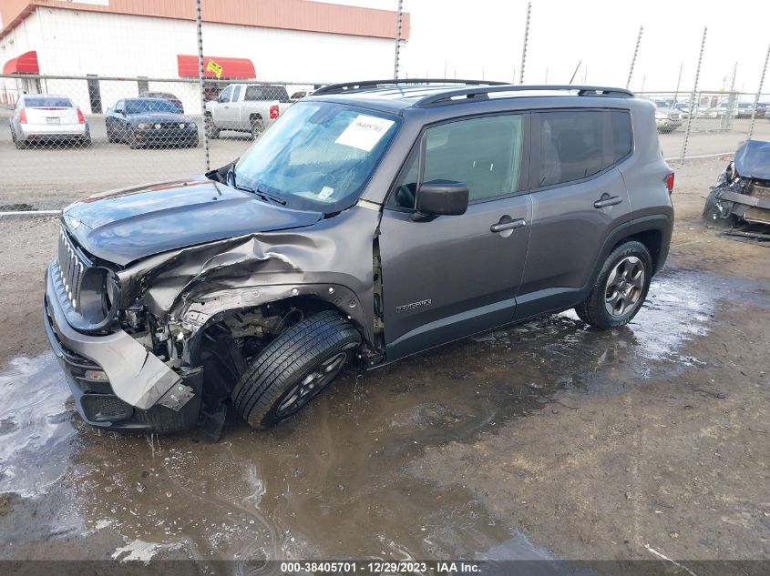 2017 JEEP RENEGADE SPORT FWD - ZACCJAAB4HPE68349