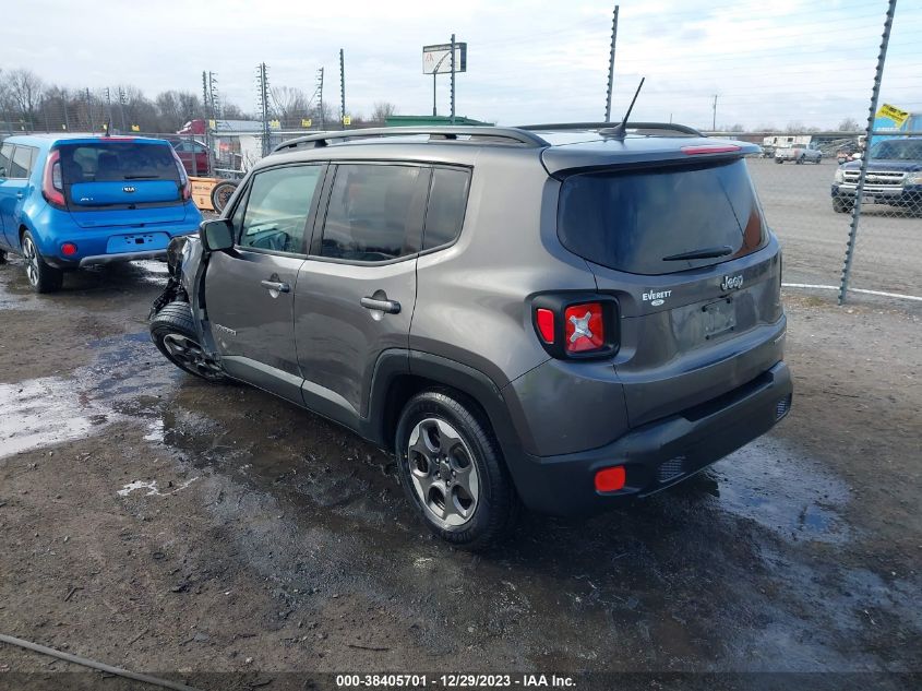 2017 JEEP RENEGADE SPORT FWD - ZACCJAAB4HPE68349