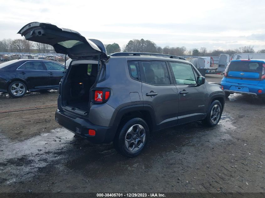 2017 JEEP RENEGADE SPORT FWD - ZACCJAAB4HPE68349