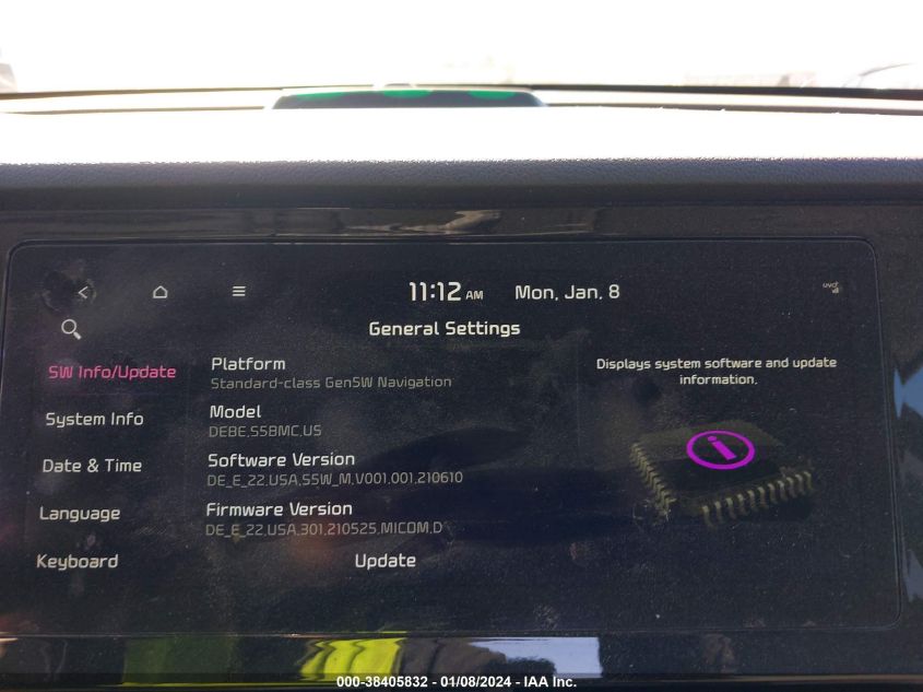 2022 KIA NIRO EV EX KNDCC3LG9N5122946
