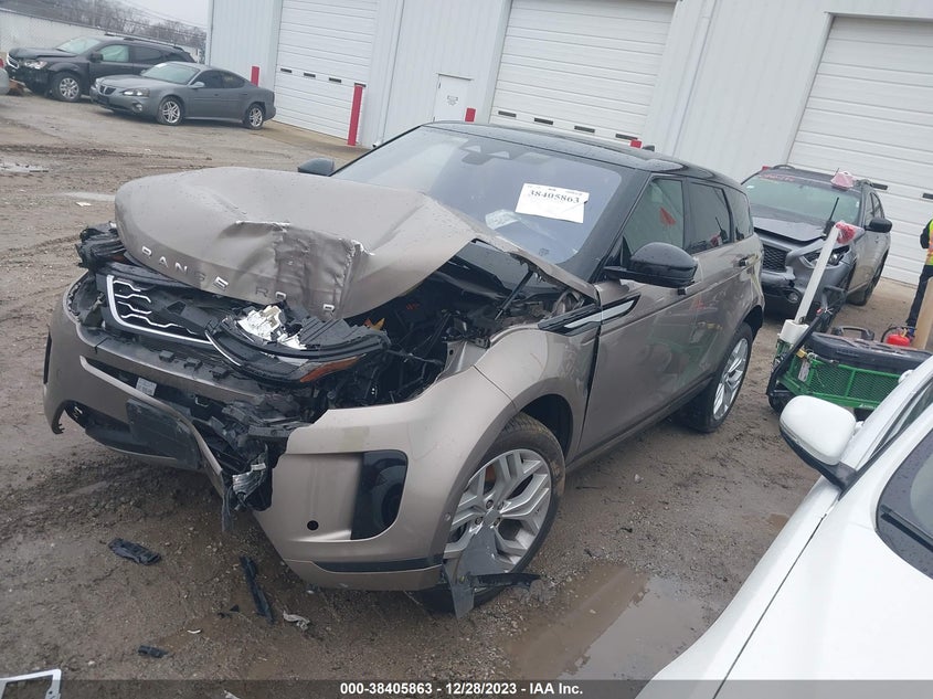 VIN SALZJ2FX6MH138873 2021 LAND ROVER RANGE ROVER EVOQUE S