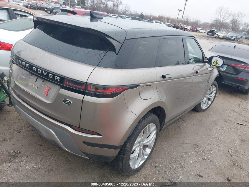 VIN SALZJ2FX6MH138873 2021 LAND ROVER RANGE ROVER EVOQUE S