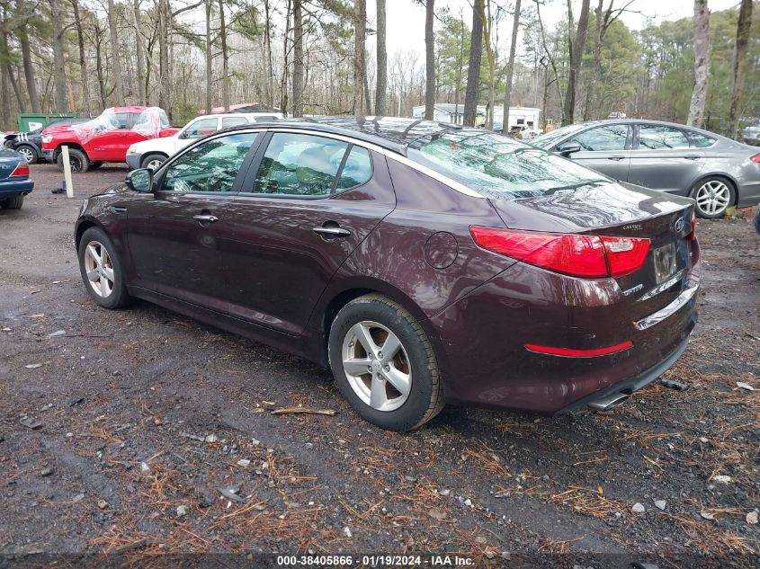 5XXGM4A77FG470409 | 2015 KIA OPTIMA