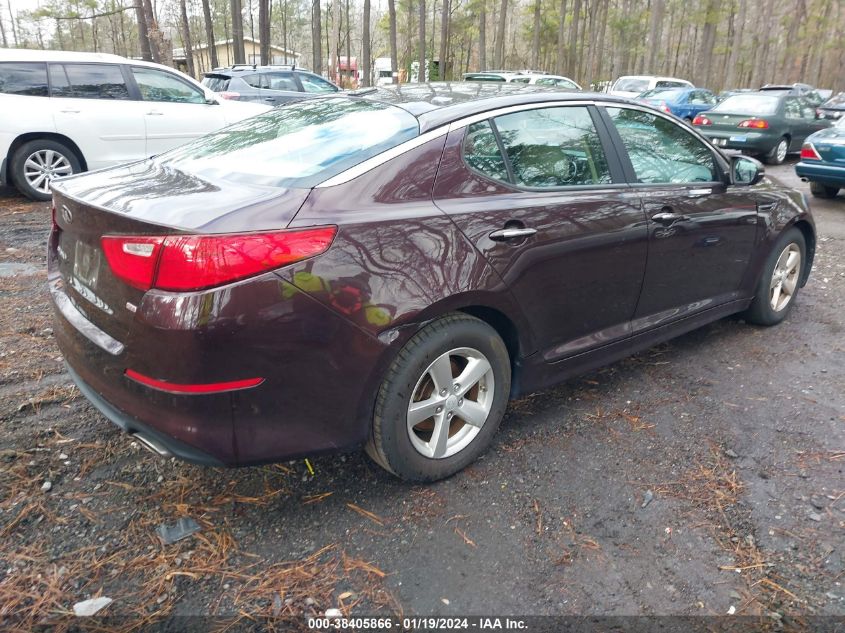 5XXGM4A77FG470409 | 2015 KIA OPTIMA