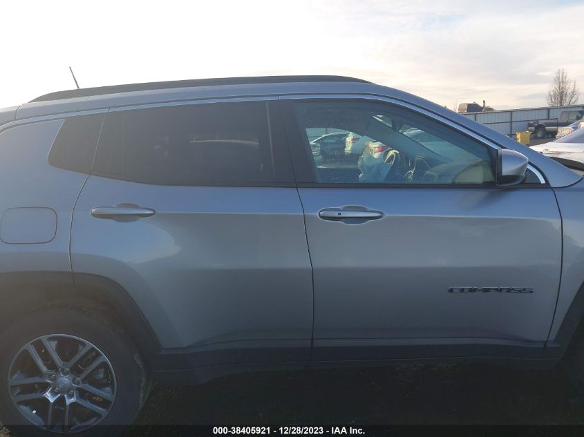 2018 JEEP COMPASS LATITUDE 4X4 - 3C4NJDBB6JT111925