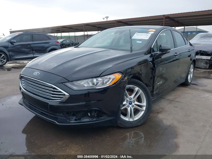2018 FORD FUSION HYBRID SE - 3FA6P0LU2JR152325
