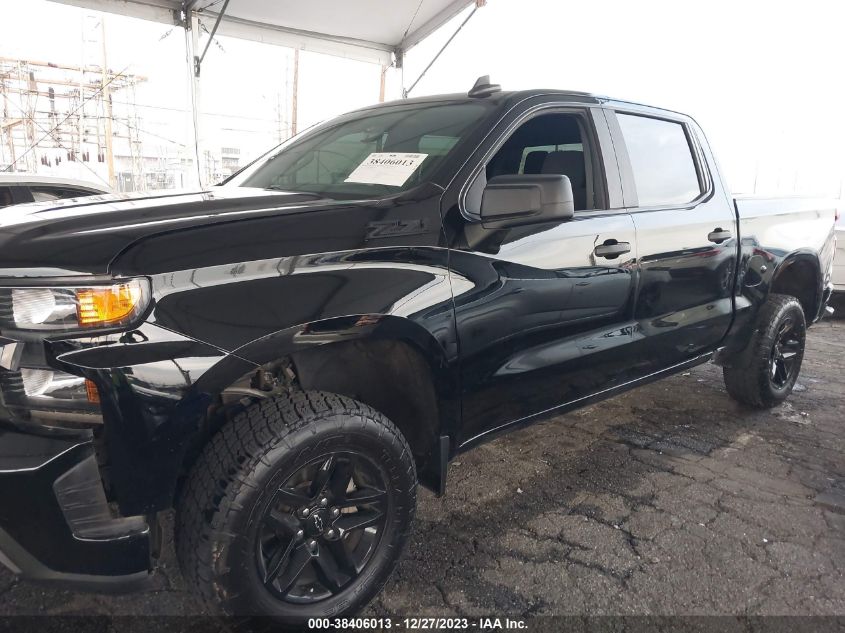 2019 CHEVROLET SILVERADO 1500 CUSTOM TRAIL BOSS - 3GCPYCEF9KG129519