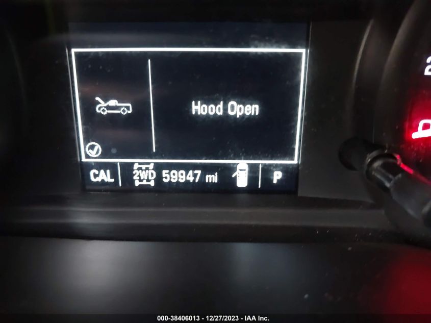 2019 CHEVROLET SILVERADO 1500 CUSTOM TRAIL BOSS - 3GCPYCEF9KG129519
