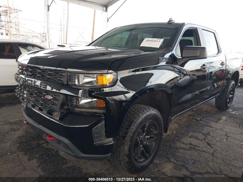 2019 CHEVROLET SILVERADO 1500 CUSTOM TRAIL BOSS - 3GCPYCEF9KG129519