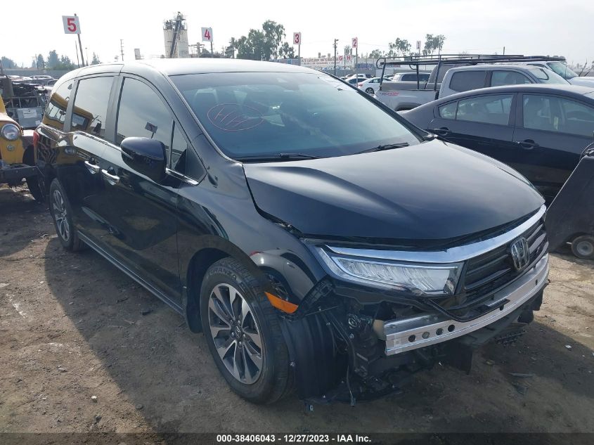 2022 HONDA ODYSSEY EXL - 5FNRL6H74NB04958