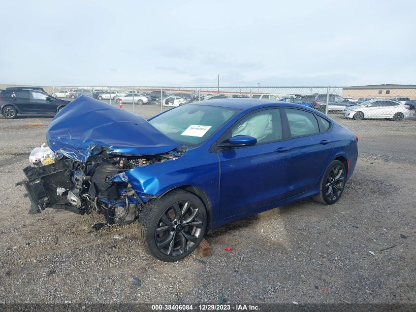 2016 CHRYSLER 200 S - 1C3CCCBB9GN162344