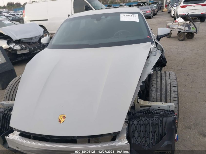 2022 PORSCHE TAYCAN WP0AA2Y10NSA14196