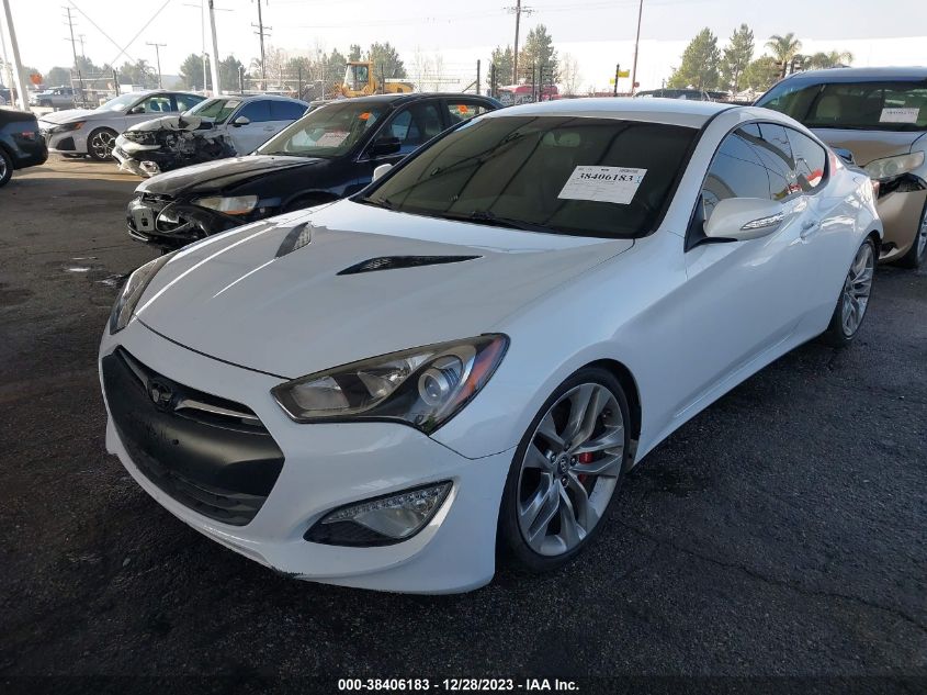 2015 HYUNDAI GENESIS 3.8 R-SPEC - KMHHU6KJ9FU126371