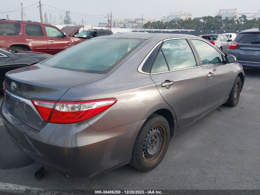 2015 TOYOTA CAMRY LE - 4T1BF1FK6FU996200