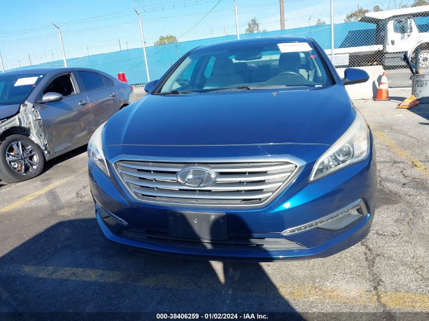 2015 HYUNDAI SONATA SE - 5NPE24AFXFH220719