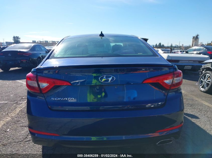 2015 HYUNDAI SONATA SE - 5NPE24AFXFH220719