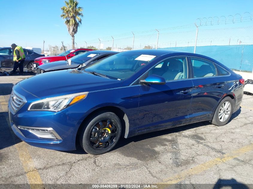 2015 HYUNDAI SONATA SE - 5NPE24AFXFH220719