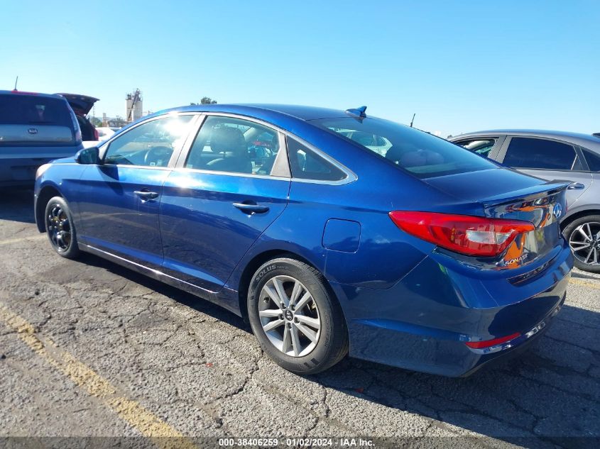 2015 HYUNDAI SONATA SE - 5NPE24AFXFH220719