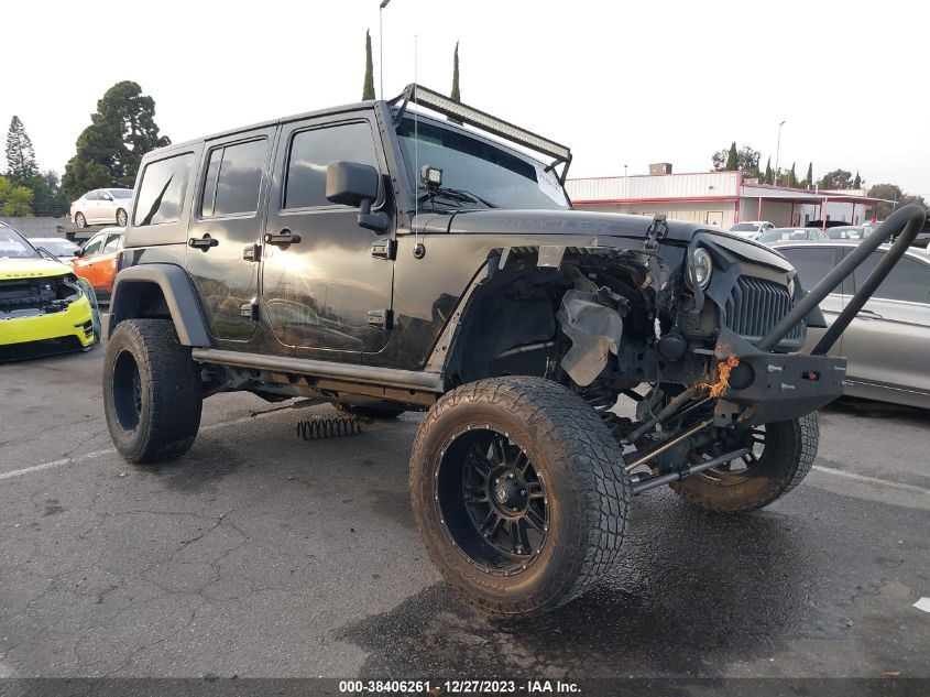 2016 JEEP WRANGLER UNLIMITED BLACK BEAR - 1C4BJWDG4GL136785