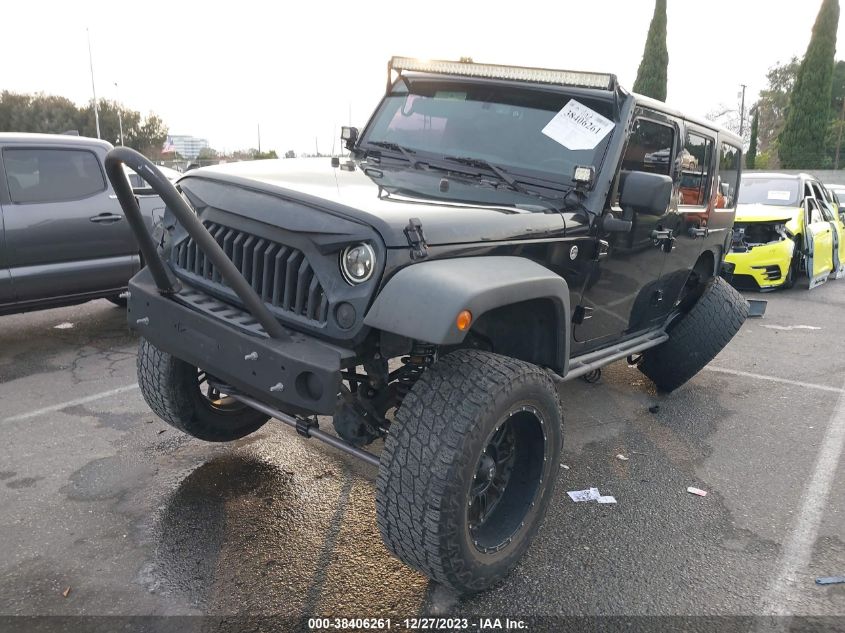 2016 JEEP WRANGLER UNLIMITED BLACK BEAR - 1C4BJWDG4GL136785