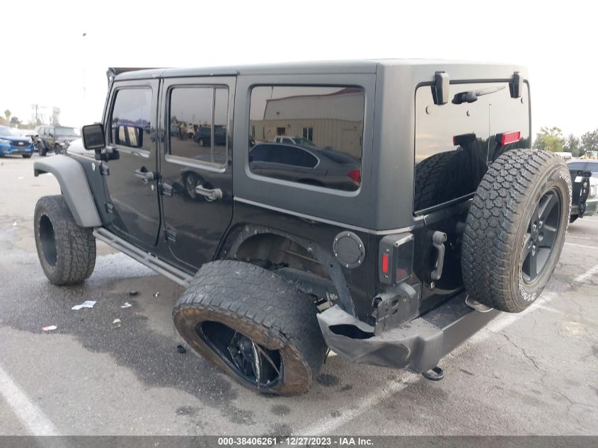 2016 JEEP WRANGLER UNLIMITED BLACK BEAR - 1C4BJWDG4GL136785
