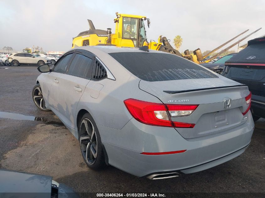 2022 HONDA ACCORD SPORT - 1HGCV2F36NA008747
