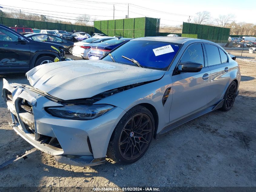 2022 BMW M3 COMPETITION - WBS43AY01NFL61852