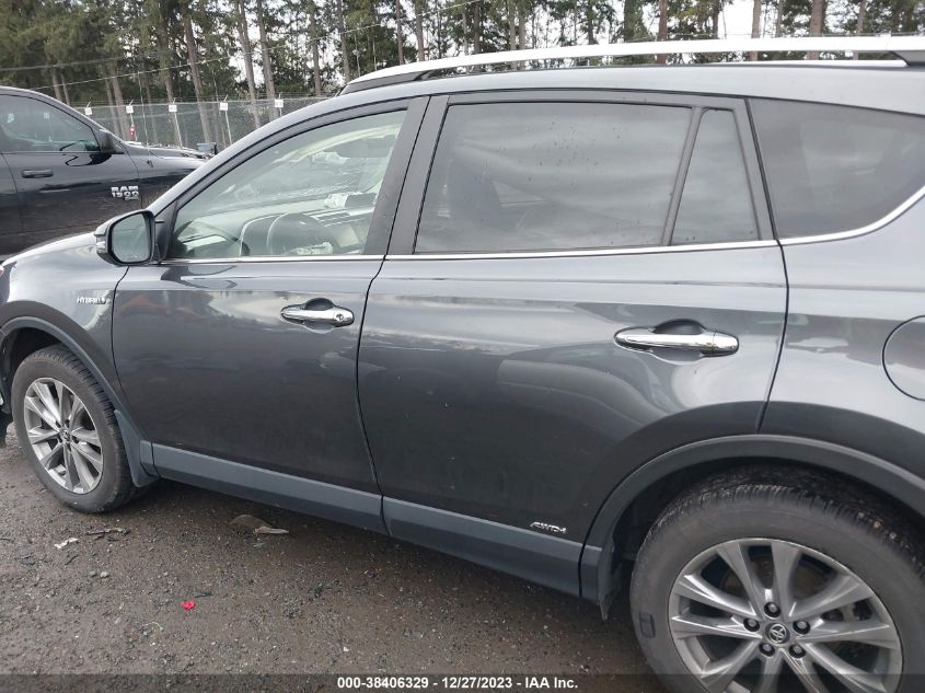 2018 TOYOTA RAV4 HYBRID LIMITED - JTMDJREV4JD208805