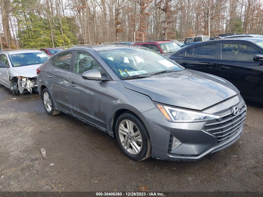 2019 HYUNDAI ELANTRA SEL/VALUE/LIMITED - 5NPD84LF5KH477675