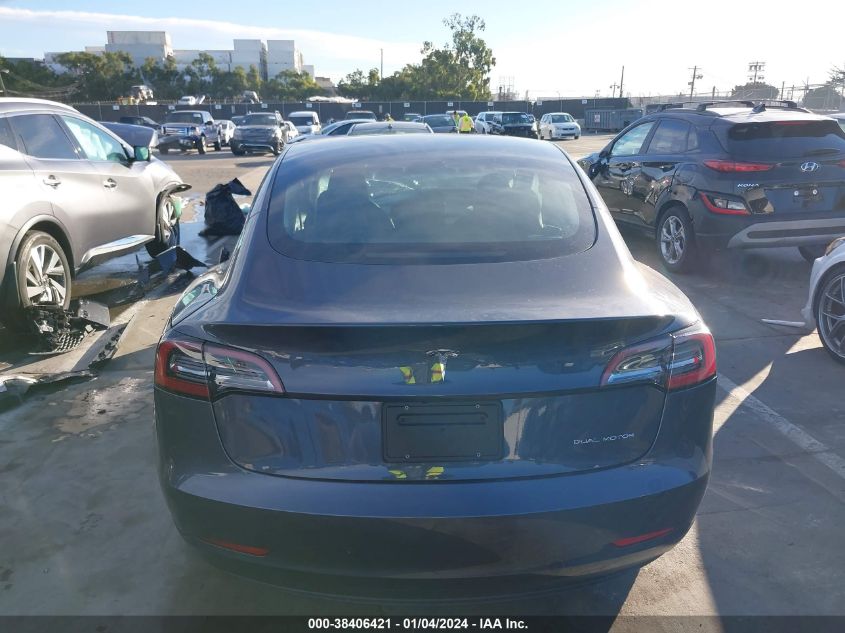 2023 TESLA MODEL 3 LONG RANGE DUAL MOTOR ALL-WHEEL DRIVE - 5YJ3E1EB4PF636561