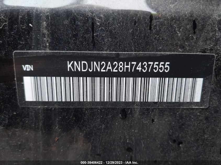 2017 KIA SOUL - KNDJN2A28H7437555