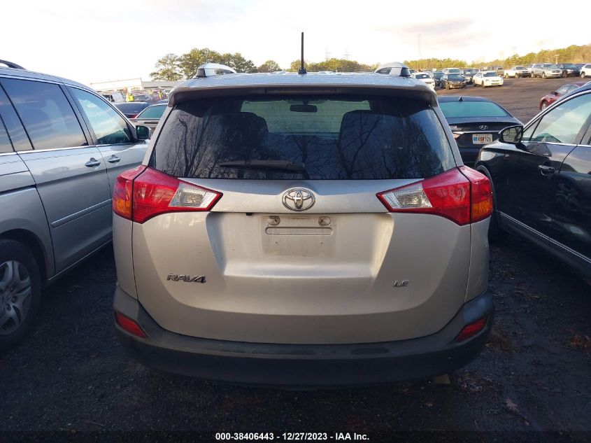 2014 TOYOTA RAV4 LE - 2T3ZFREV5EW100905