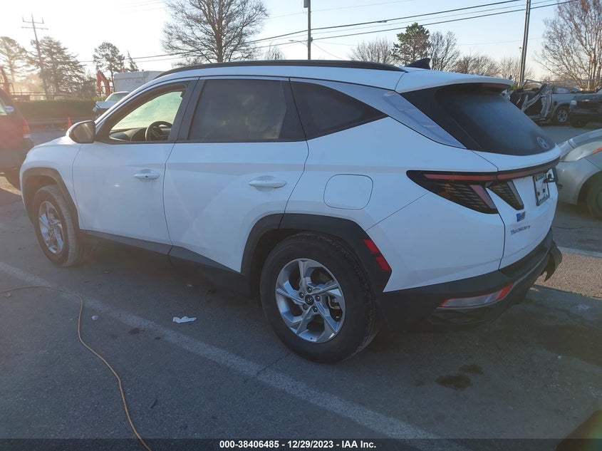 VIN 5NMJBCAE1NH038502 2022 HYUNDAI TUCSON SEL