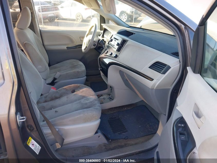 2014 TOYOTA SIENNA L V6 7 PASSENGER - 5TDZK3DC9ES422246