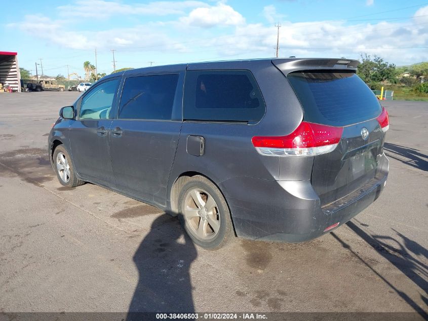 2014 TOYOTA SIENNA L V6 7 PASSENGER - 5TDZK3DC9ES422246