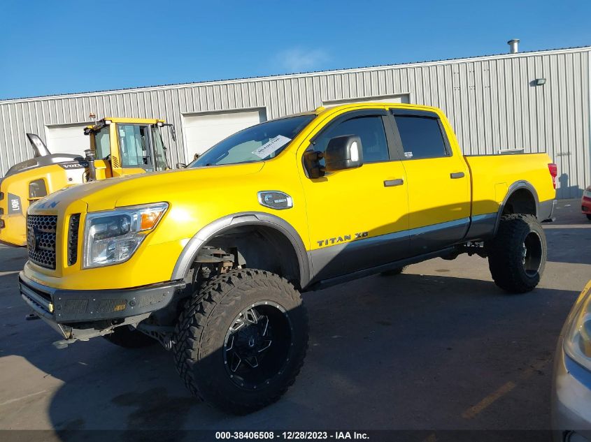 2017 NISSAN TITAN XD PRO-4X DIESEL 1N6BA1F46HN544116
