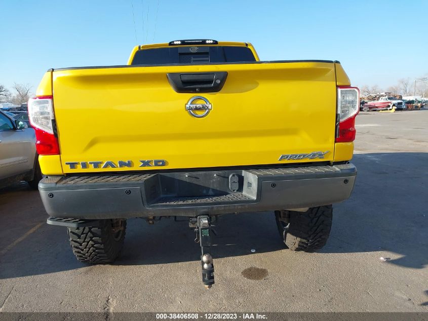 2017 NISSAN TITAN XD PRO-4X DIESEL 1N6BA1F46HN544116