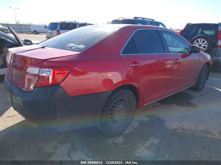 2014 TOYOTA CAMRY LE - 4T1BF1FK2EU825362