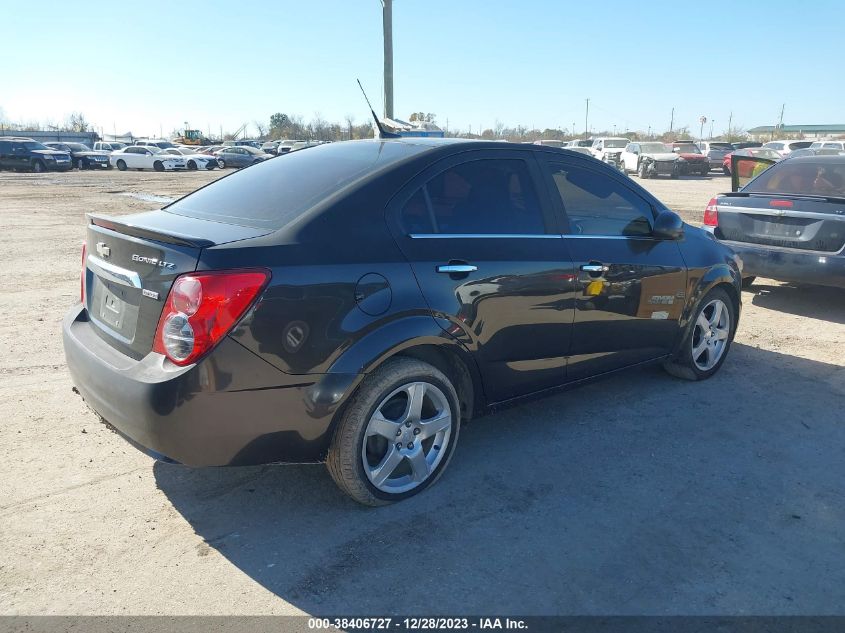 2013 CHEVROLET SONIC LTZ AUTO - 1G1JE5SB6D4195787