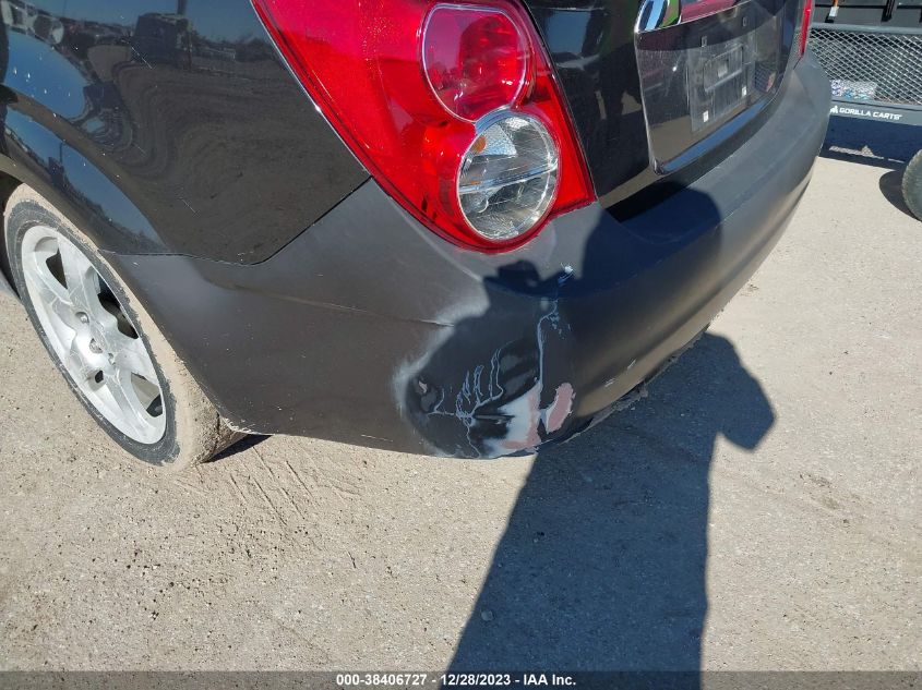 2013 CHEVROLET SONIC LTZ AUTO - 1G1JE5SB6D4195787