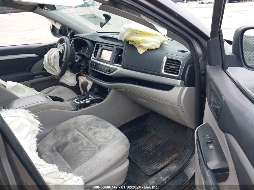 2015 TOYOTA HIGHLANDER LE V6 - 5TDBKRFH2FS158978