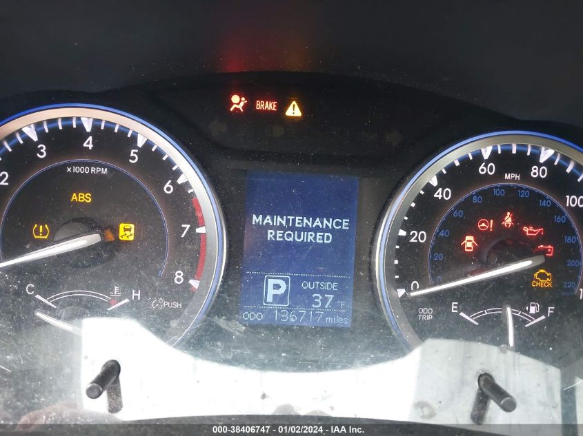 2015 TOYOTA HIGHLANDER LE V6 - 5TDBKRFH2FS158978