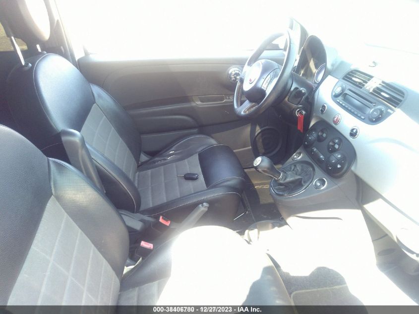 2013 FIAT 500 TURBO - 3C3CFFHH9DT620156