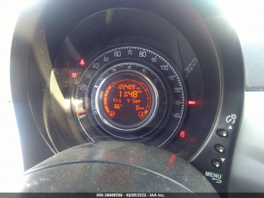 2013 FIAT 500 TURBO - 3C3CFFHH9DT620156