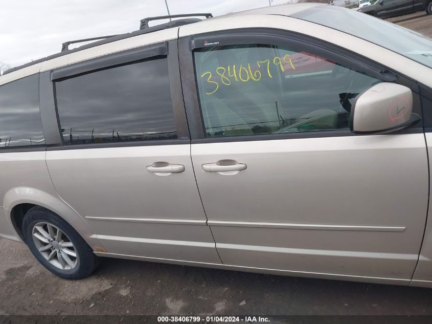 2013 DODGE GRAND CARAVAN SXT - 2C4RDGCG3DR795652