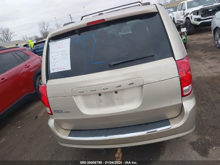 2013 DODGE GRAND CARAVAN SXT - 2C4RDGCG3DR795652